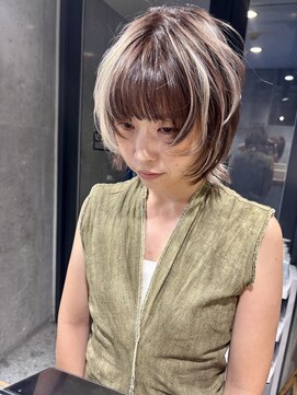 デザインカラー/町田/ダブルカラー/ケアブリーチ/ハイライト