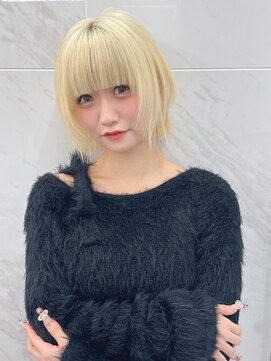 ボブ×ブロンド