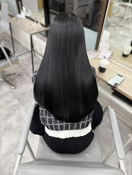 アチェロ(Acero.) 韓国風レイヤー×前髪長め×20～30代グレージュ