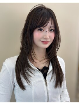 シエルバイアフロート(ciel by afloat) >>似合わせ前髪・顔周りカット＆レイヤーカット