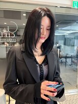 シエル バイ ケンジ 登戸 生田(CIEL by KENJE) 生田レイヤーカット/前髪なし韓国ロング