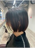 今っぽくて可愛い10代20代ショートボブ／長崎