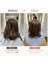 エクラバイケンジ(ECLAT byKENJE)&nbsp;白髪ぼかしカラー2ヶ月後