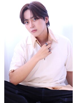 マルシェ(marche) 20代30代 メンズナチュラルアップバング コンマショート