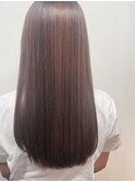 透明感×艶感で叶える、大人の上品ストレート♪