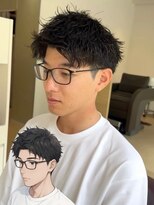 オム グランド(HOMME GRAND)&nbsp;【藤田翔吾】ルーズショートパーマ