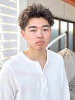 ユイマァルスロウ 倉敷(YUIMARLSLOW) メンズサロン★20代30代40代倉敷★ハイライト★メンズパーマ★