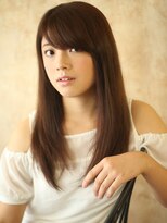 と和×美髪クリニック 巣鴨店&nbsp;ナチュラルワンカールストレートでシンプルにやわらかく　巣鴨店