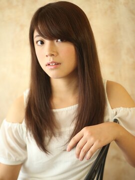 と和×美髪クリニック 巣鴨店 ナチュラルワンカールストレートでシンプルにやわらかく 巣鴨店