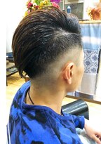 ディ グラント(D GRANT) ON・ OFF可能☆震災刈り！流行りのBARBER刈りスタイル☆