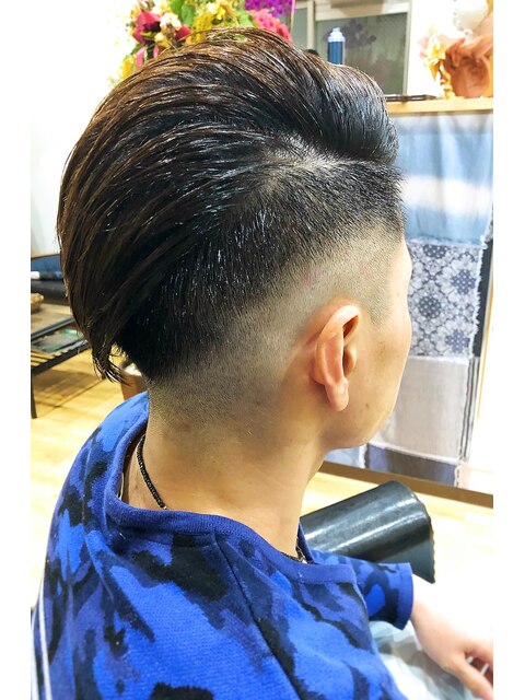 ON・ OFF可能☆震災刈り！流行りのBARBER刈りスタイル☆