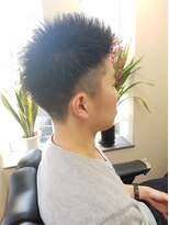 バーバー シマモト(BARBER SHIMAMOTO)&nbsp;爽やかツーブロックスタイル