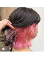 ビヨンドイー(beyond E)&nbsp;インナーカラー×パステルピンク