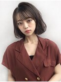 【GARDEN川谷】20代30代大人可愛い小顔ナチュラルボブ