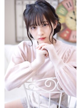 メイズ(MAZE) 【メイズ東中野・鍛原志行】編み込み×透けぱっつん×S字触覚