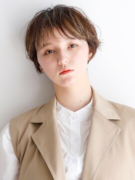 ネリー 銀座(NERIE) 似合わせカット大人かわいい前髪ふんわりショート[銀座/銀座駅]