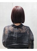 【eddie】赤髪×切りっぱなしボブ