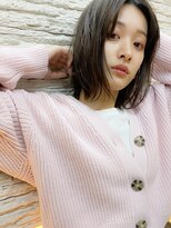 オーシャン(Ocean)&nbsp;［OCEAN Hair&Life 水田成美］トレンド暗髪ボブ/ビターショコラ