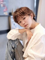 エムスラッシュ 新百合ヶ丘(M.SLASH)&nbsp;ハイライト/外国人風/ニュアンスパーマショート/新百合ヶ丘