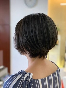 クオリス 上福岡店(QUALIS) 30代40代50代/丸み/ショートボブ/ショートカット/白髪染め/小顔/