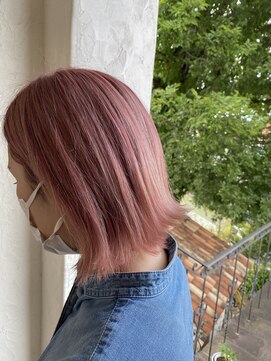 パディントン(Paddington) 透き通るような透明感！ダブルカラーでペールピンクへ☆