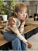アゴライン甘めナチュラルボブ