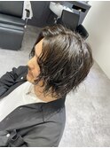 ツイスパ80% 波巻き20% のミックスヘア!