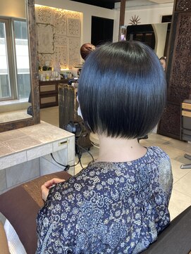ヘアリゾート粋 ティガ 池袋店(tiga) 軽やかミニボブ