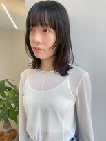 マスタード(MASTARD)&nbsp;ニュアンスレイヤーカットミディ