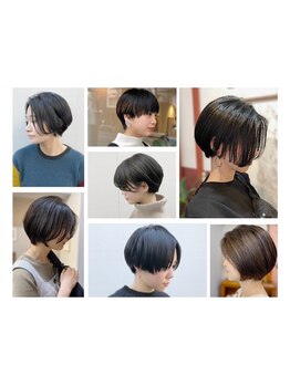 ショートカット・ボブ特化サロンならではのこだわりカット！癖や髪質を活かした扱いやすい似合わせヘアに♪