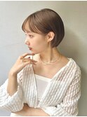 小顔/ワンレン/黒髪/ボブルフ/ネビージュ/本八幡