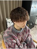 波巻きパーマ/波巻きスパイラルパーマ/ツイスト/眉毛