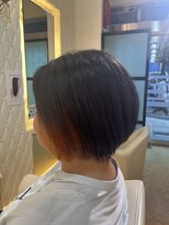 リトルフェイスウノ 新越谷西口駅前店(little face UNO)&nbsp;オレンジインナーカラー♪