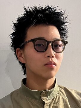 ヘアカロン 熊本本店(Hair CALON) メンズカットスパイキーショートベリショメンズショート