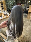 アイスグレージュ☆ブリーチ2回必須