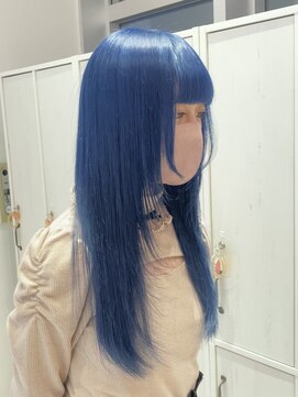 リー 梅田(Lee) ブルー/ネイビーブルー/スカイブルー/ブルーブラック/ブリーチ