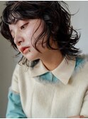 Hair by ryu 【カーリーウルフ　黒髪ウルフ】