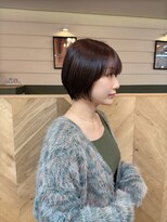 シビバイレボ(CIBI by revo)&nbsp;地毛風カラー/切りっぱなしボブ/ショートボブ[船橋]