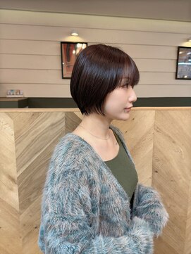 シビバイレボ(CIBI by revo) 地毛風カラー/切りっぱなしボブ/ショートボブ[船橋]