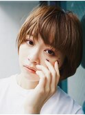 天神大名顔周りレイヤーカットミディアムボブタッセルボブ今泉