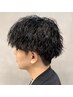 【メンズ予約No.2☆】カット+ツイストスパイラルパーマ