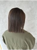 切りっぱなしボブ