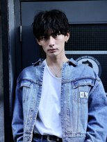 エムスラッシュ 横浜元町店(M.SLASH)&nbsp;波巻きツイストスパイラル/黒髪/マッシュパーマ/元町