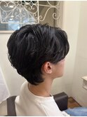 フェミニンロング似合わせカットミディアムスパイキーショート