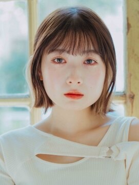 アエタ 岡崎店(Aeta) ぱっつりボブ