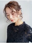 大人かわいい小顔ヘアアレンジ20代30代40代50代