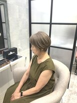 イーズ バイ インス(Yeeee.s by INCE)&nbsp;白髪ぼかし/白髪改善カラー/ショート/透明感カラー/脱白髪染め