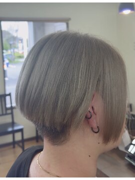 アール ヘアーアンドメイク 妻田店(R Hair&Make) ミルクティーベージュ