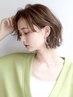 プレミアムフルカラー+ミルボン4stepトリートメント ￥9400 [松戸/松戸駅]
