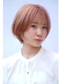 30代40代小顔ヘア簡単スタイリングくせ毛カバー丸みショートボブ